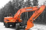 фото Новый Экскаватор колесный doosan S180W-V