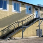 Фото №3 Маршевые пожарные эвакуационные лестницы.