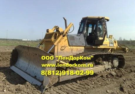 Фото Аренда бульдозера Komatsu D65 вес 23 т от собственника в СПб