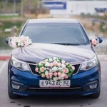 Свадебные украшения на машин