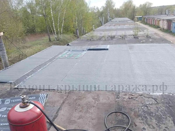 Фото Ремонт крыши гаража Истра