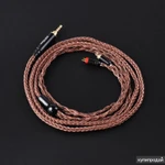 Фото №5 16 Жил посеребренный балансный кабель 3,5 мм с MMCX/2 Pin 0.78