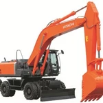 Аренда Услуги Экскаватора Колесного Hitachi ZX210 1м3 