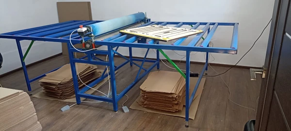 Фото Валковый пресс "ПрессТоп 1500" с роликами для вырубки картона