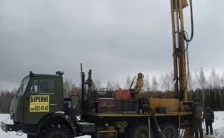 Фото Бурение скважин на воду и обустройство