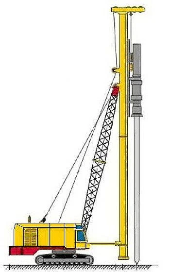 Фото Копровая (сваебойная) установка
