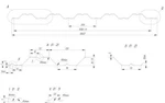 фото Профнастил НС 35 (цинк) (0,5мм)