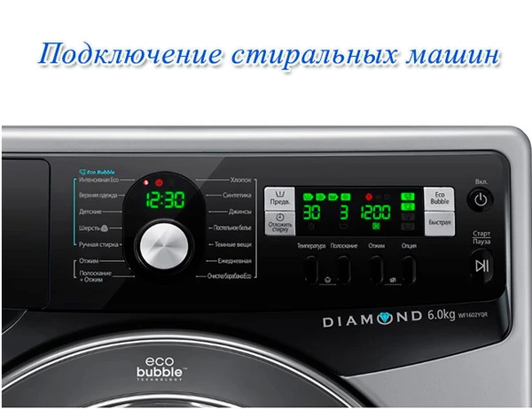 Фото Подключить стиральную машину за 1 час.