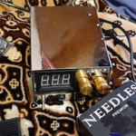 фото Тату машинка на 2 иглы педаль и прибамбасы