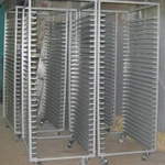 Фото №2 Стеллажи шпилька из нержавейки, шкафы из нержавеющей стали.