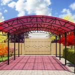 фото Навесы из поликарбоната в солнечногорске клине