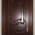 Фото №5 Двери резные из благородных пород.