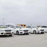 Аренда лимузина Mercedes 11 мест на свадьбу