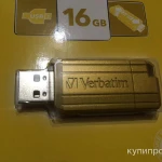 Фото №2 Verbatim USB Drive 16Gb Yellow - Флешка USB