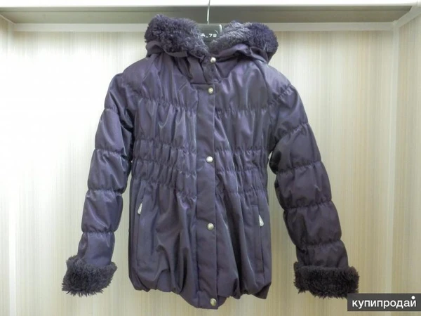Фото Детская зимняя куртка для девочки Kerry, р-р 146