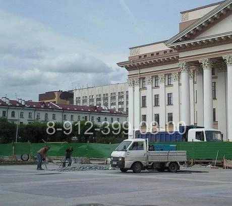 Фото Аренда компрессора с отбойными молотками