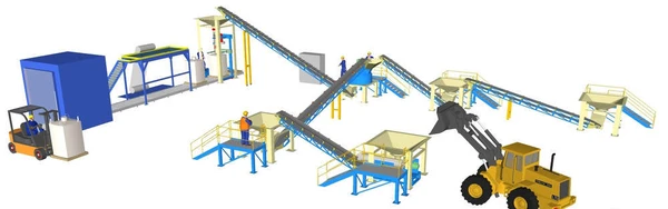 Фото Линия производства сапропеле-торфяных и других смесей