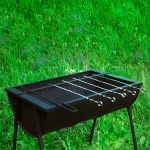 Фото №3 Мангал из металлической бочки