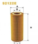 фото Гидравлический Фильтр WiX 92122E cross HF35361, HF35074, P55