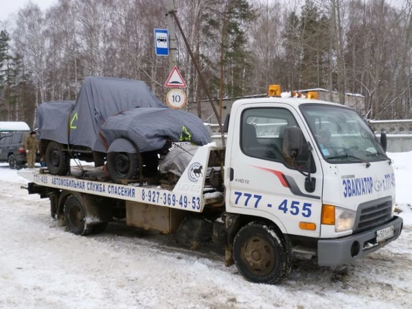 Фото Эвакуация легковых и грузовых авто до 12 тонн.