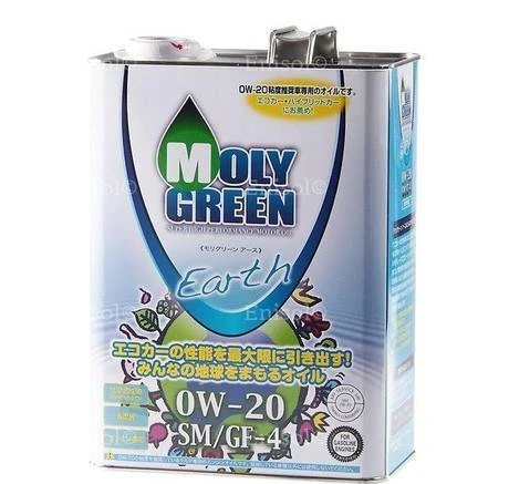 Фото MOLY GREEN EARTH SM/GF-4 0W20 (1л-разлив)