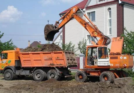 Фото Вывоз грунта