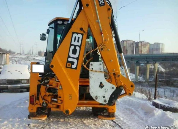 Фото Услуги экскаватора погрузчика JCB4CX Гидромолот,Ямобур.