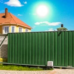 Фото №2 Откатные ворота в Электрогорске.
