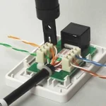 Обжим патч-корда, подключение ethernet розетки