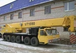 фото Аренда крана Liebherr LT1080