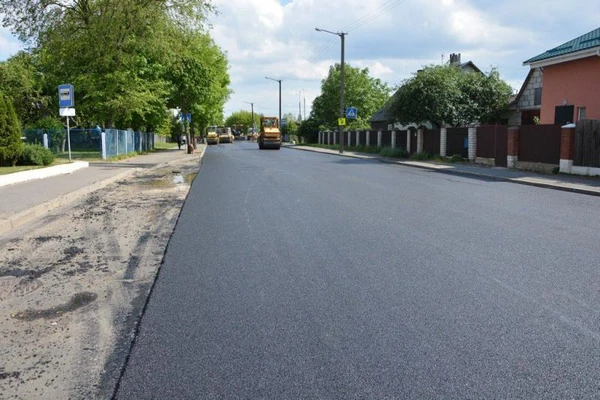 Фото укладка асфальта