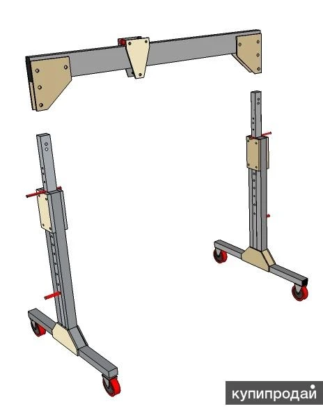 Фото МППУ-700У — мобильное подъёмно перегрузочное устройство, подъём грузов 700кг