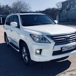 Аренда автомобиля Lexus lX 570 с водителем класса