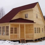Фото №3 Дома из бруса и бревна на заказ в короткие сроки