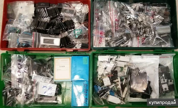 Фото Микросхемы, транзисторы новые имп.