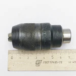 Фото №2 Патрон сверлильный трехкулачковый бесключевой , самозажимной 6-В 12-2 посадка в12 , от 0,5 до 6мм биение 0,15