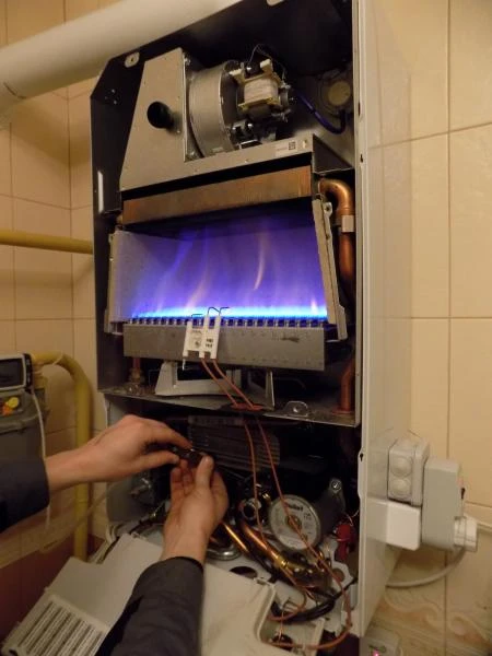Фото ремонт газовых котлов колонок