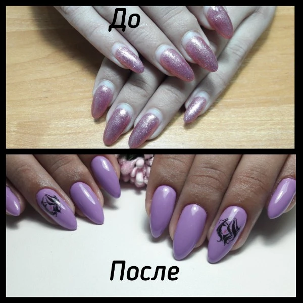 Фото маникюр педикюр