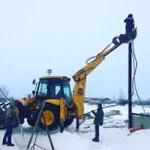 Экскаватор погрузчик JCB. Услуги, аренда