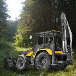 Услуги экскаватора погрузчика САО, СЗАО Москвы.