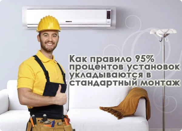 Фото Установка кондиционеров (сплит-систем).