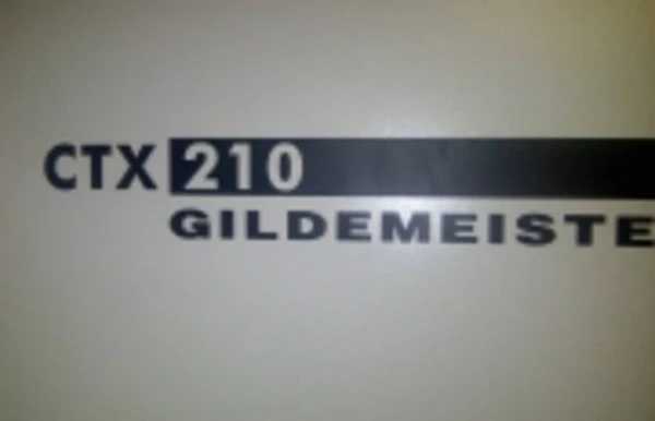 Фото Gildemeister ctx 210 v3