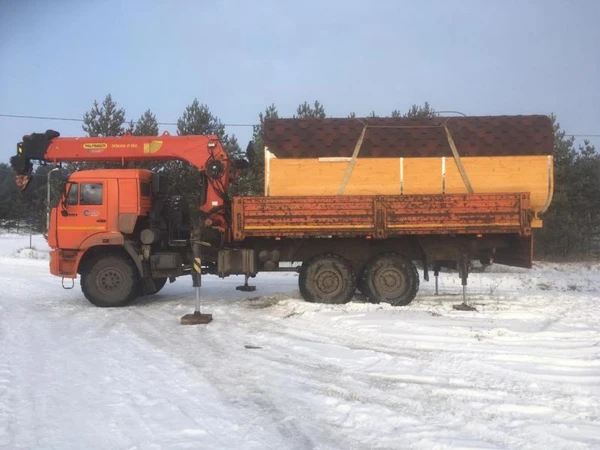 Фото Аренда манипулятора вездеход 7,2т автовышка 24м