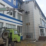 Фото №2 Пожарная вертикальная металлическая лестница