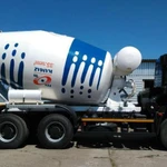 Фото №2 Бетоновоз с насосом. Строительная техника компании. Эртиль.