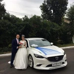 Свадебный кортеж автомобилей Mazda 6 vs Chevrolet Cruze