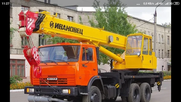 Фото Аренда услуги автокрана