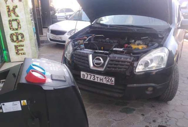 Фото Заправка автокондиционеров
