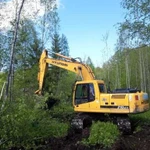 Аренда экскаватора гусеничного hyundai R210LC-7