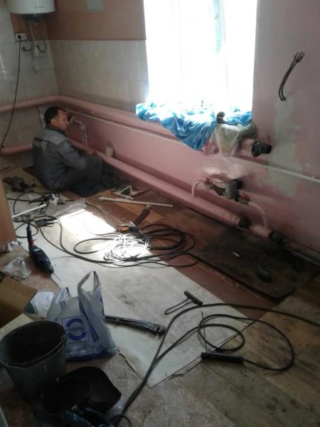 Фото Опрессовка систем отопления